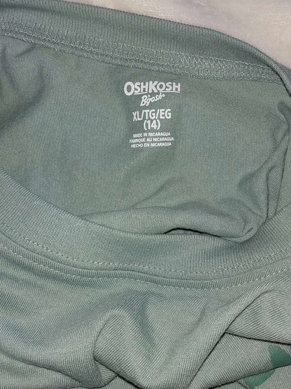 OshKosh Bgosh light green